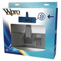 Combination Brush - Bru129 Nozzle Classic Diam 35mm Double Articulation - PÉdale - To [Whirlpool Indesit]